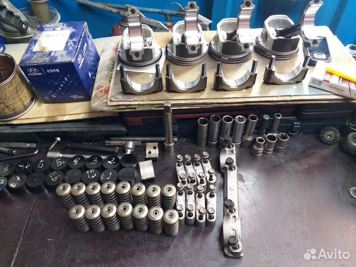 Ремонт двигателя Hyundai KIA - опыт 10 лет