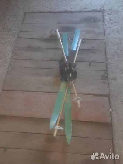 Детские лыжи времен СССР