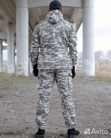 Костюм горка 5 Серая цифра Деми