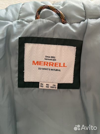 Пуховик merrell для девочки