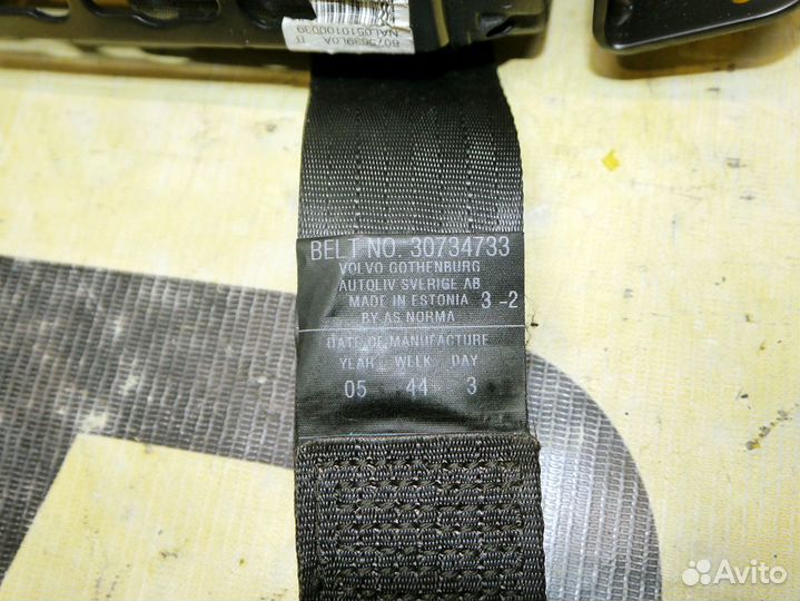 31267540 Ремень безопасности передний левый