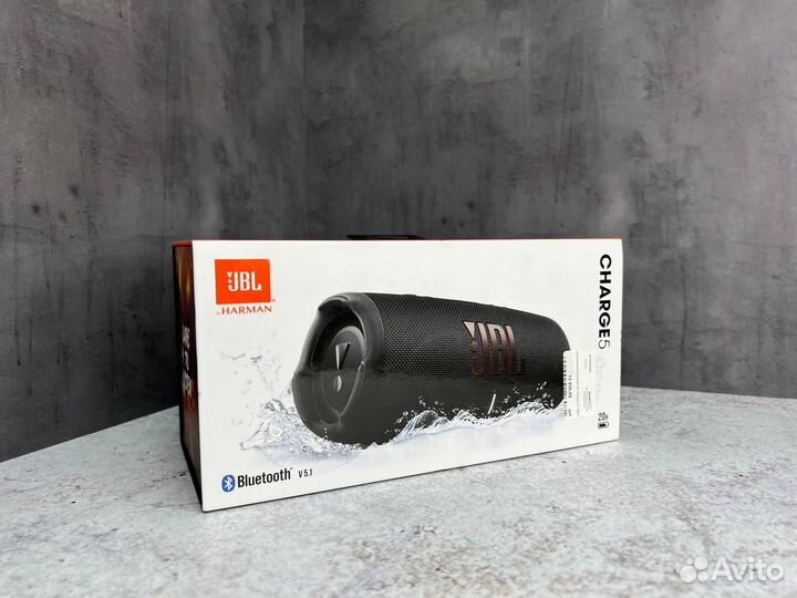 Портативная колонка JBL Charge 5 / Black