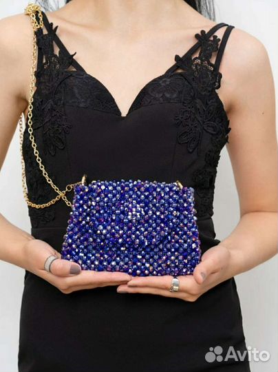 Сумка женская из бусин