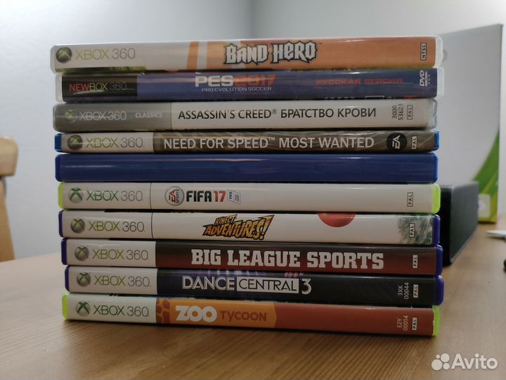 Игровая приставка Xbox 360 E 250gb + Игры