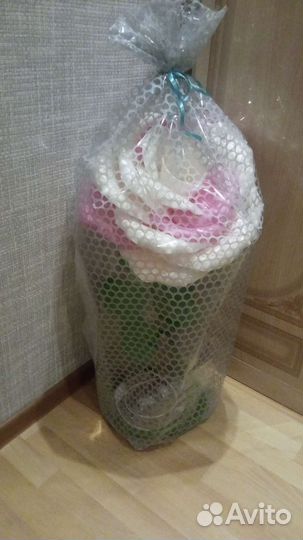 Светильник роза из изолона