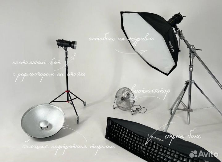 Аренда фотостудии зал wood