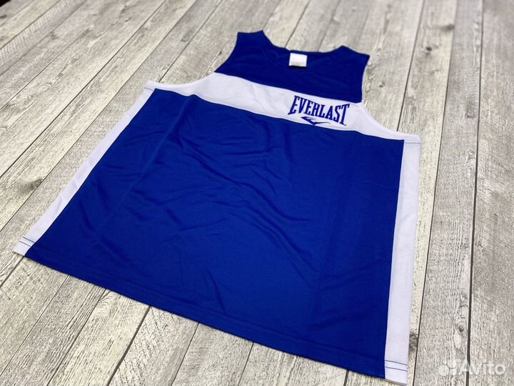 Майка боксерская Elite Everlast синяя