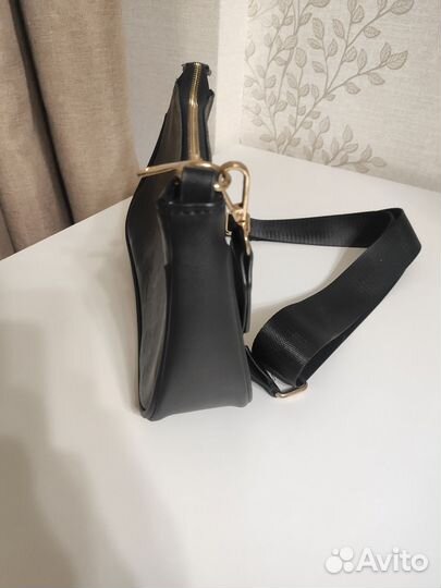 Кожаная сумка с принтом Микки Мауса