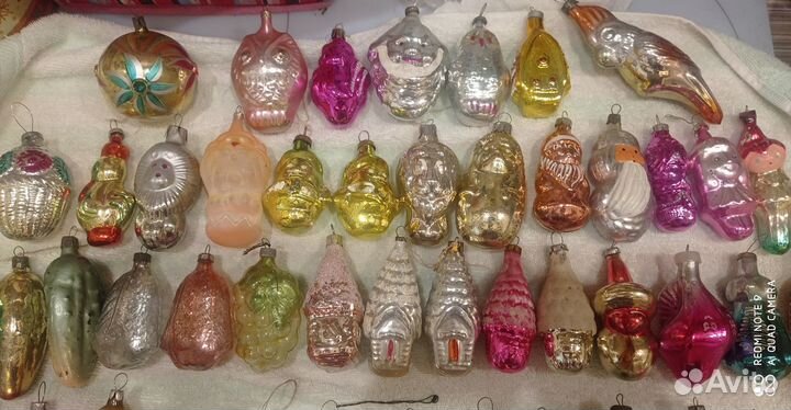 Елочные игрушки СССР