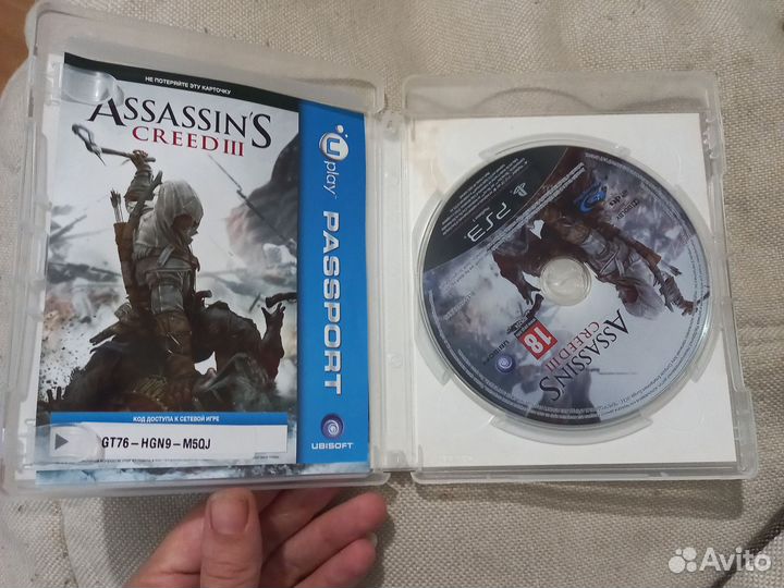 Игры для приставок ps3 Assassins creed III