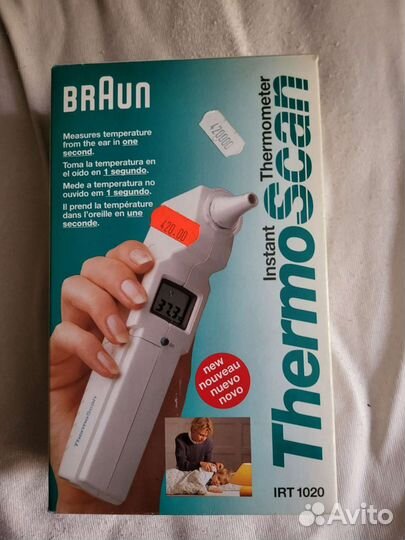 Автоматический градусник Braun