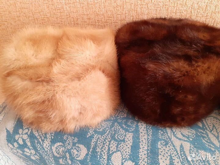 Шапки норковые