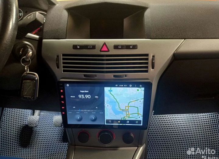 Магнитола Opel Astra H Android IPS экран Новая