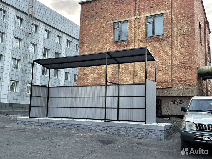 Ограждение площадки тко