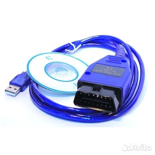 Диагностический адаптер VAG COM 409.1 USB KKL