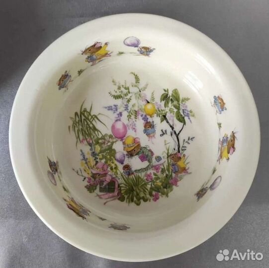 Детский набор посуды фарфор Royal Crown England