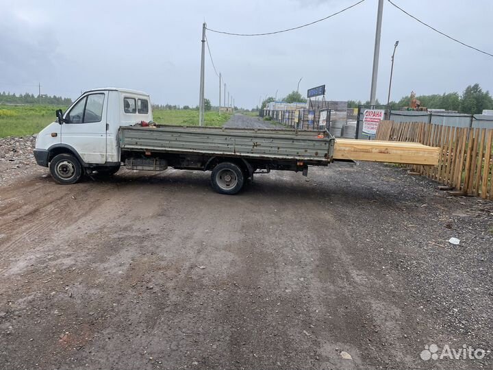 Грузоперевозки открытая бортовая газель 4-6 метров