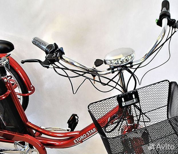 Электровелосипед трехколесный 36-48V 250-500W