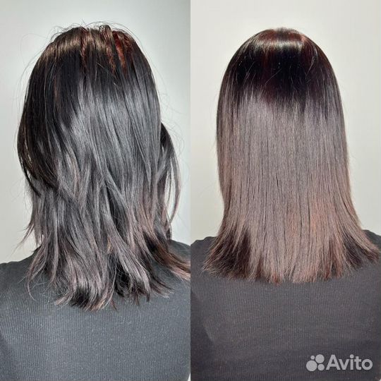 Кератиновое выпрямление, ботокс для волос