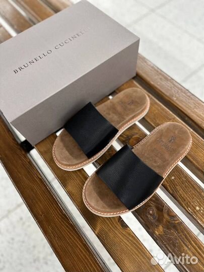 Тапочки мужские brunello cucinelli