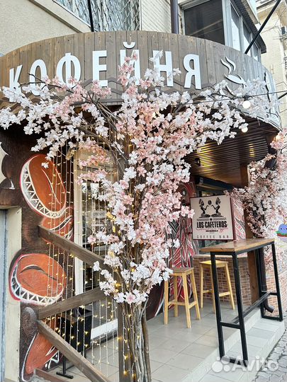 Декор фасада, оформление витрин и входа