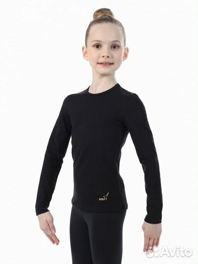 Футболка solo FD655-107 длинный рукав