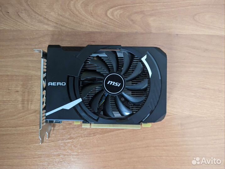 Видеокарта MSI AMD Radeon RX 550 aero ITX OC 2Gb