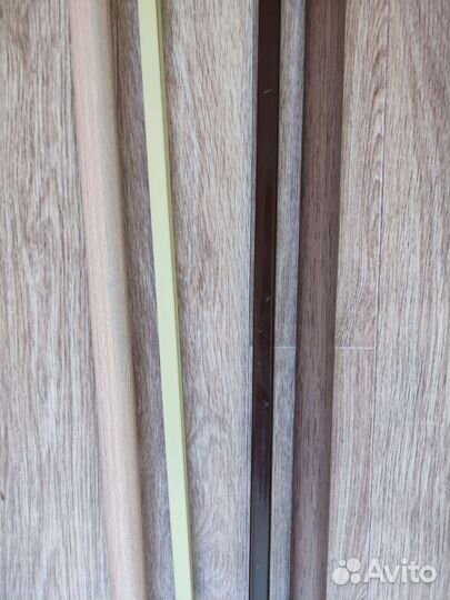 Карниз двухрядный метал, пластик 200 см