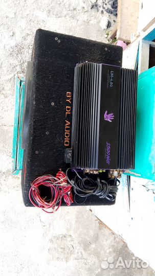 Сабвуфер и усилитель бу