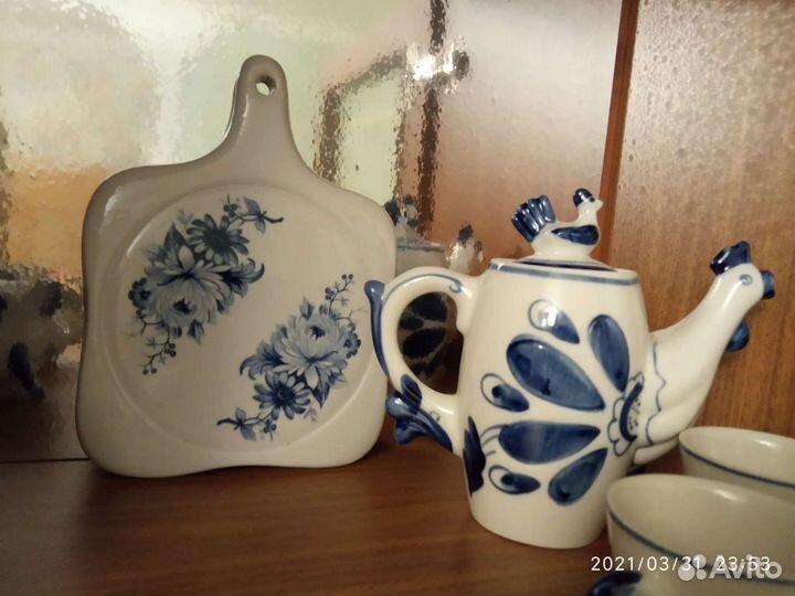 Фарфоровая посуда, сервизы СССР