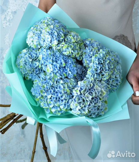Букет из гортензий