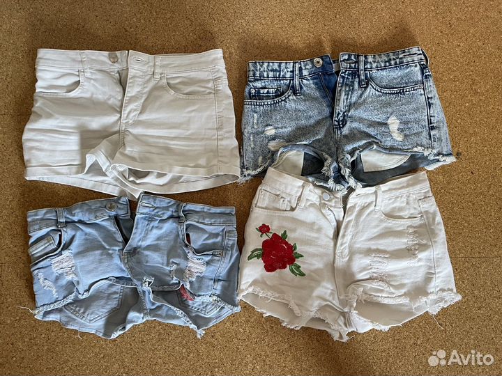 Летние вещи шорты юбки джинсы платье