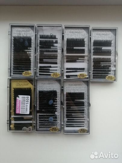 Ресницы для наращивания Nagaraku