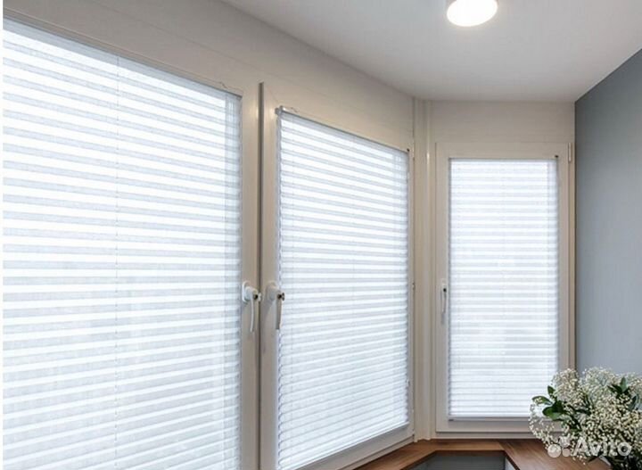 Шторы плиссе и гофре на окна