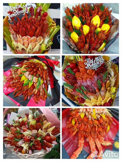 Мужские букеты