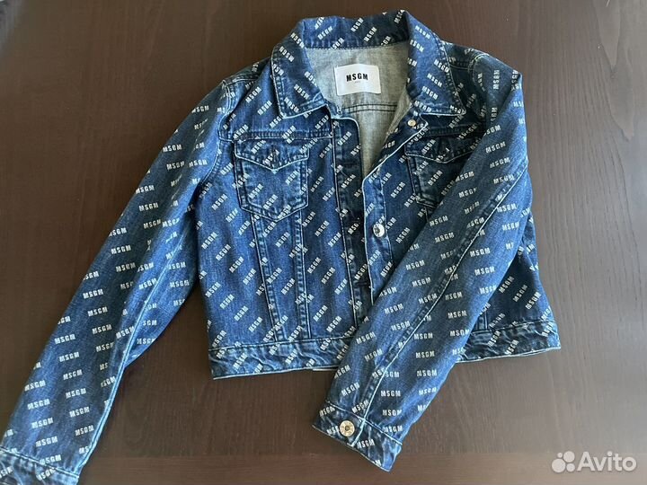 Джинсовая куртка детская для девочки