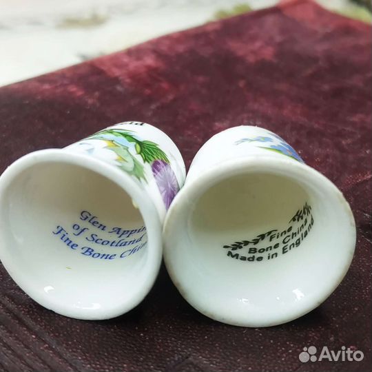 Антиквариат из Европы. Фарфоровые наперстки