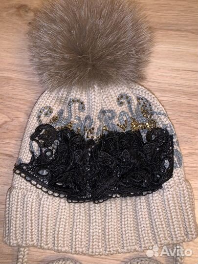 Новая шапочка кружево 50-54р