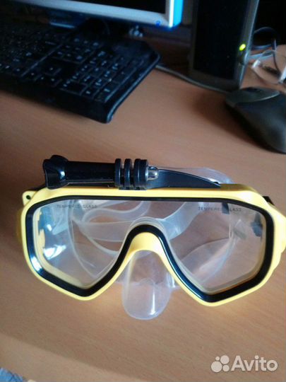 Маска для плавания с видеокамерой