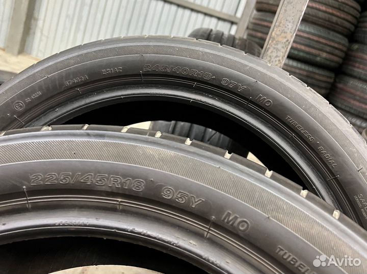 Bridgestone Potenza S001 225/45 R18 и 245/40 R18