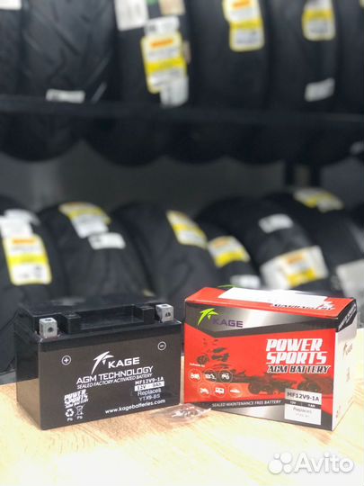 Аккумулятор мото AGM Kage YTX9