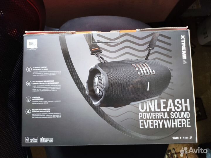 Колонка jbl xtreme 4 черная