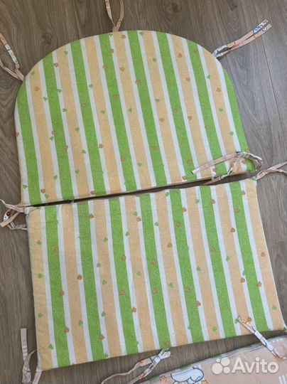 Бортики в детскую кроватку