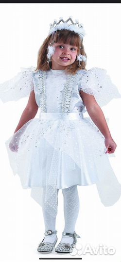 Карнавальный костюм для девочки р-р 104 на 3-4 год