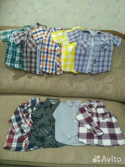 Рубашки, 2-5 лет