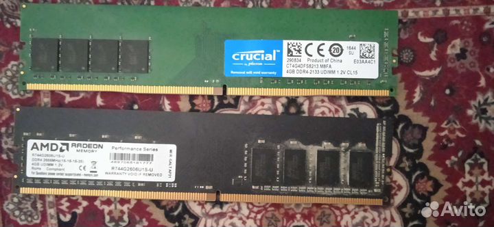 Оперативная память ddr4 8gb