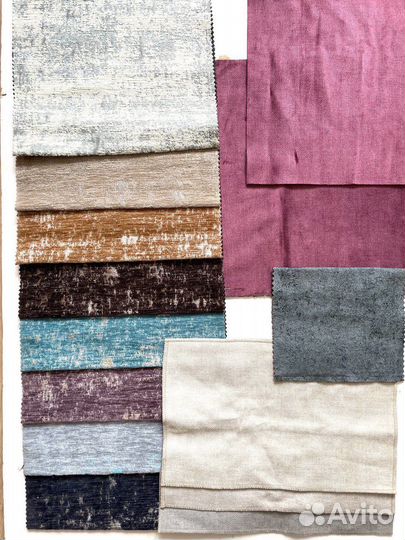 Образцы мебельной ткани. Материал для творчества