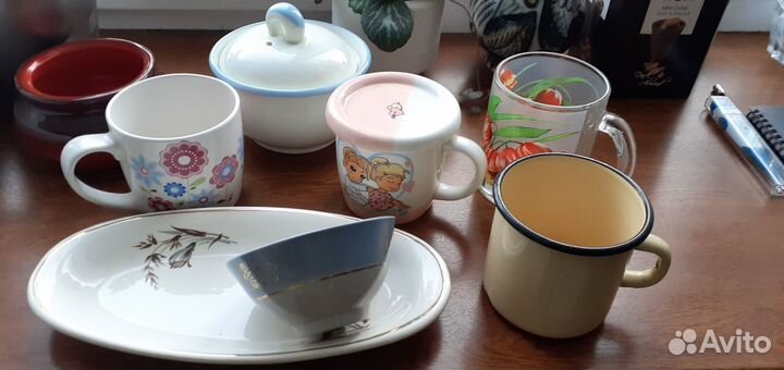 Кружки, рюмки, стопки