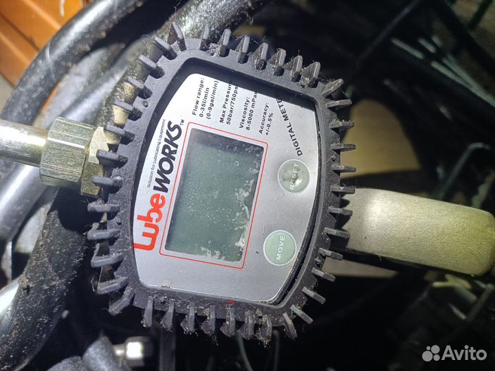 Пистолет маслораздаточный lubeworks 1781502 с элек