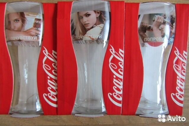 Стаканы кока-кола